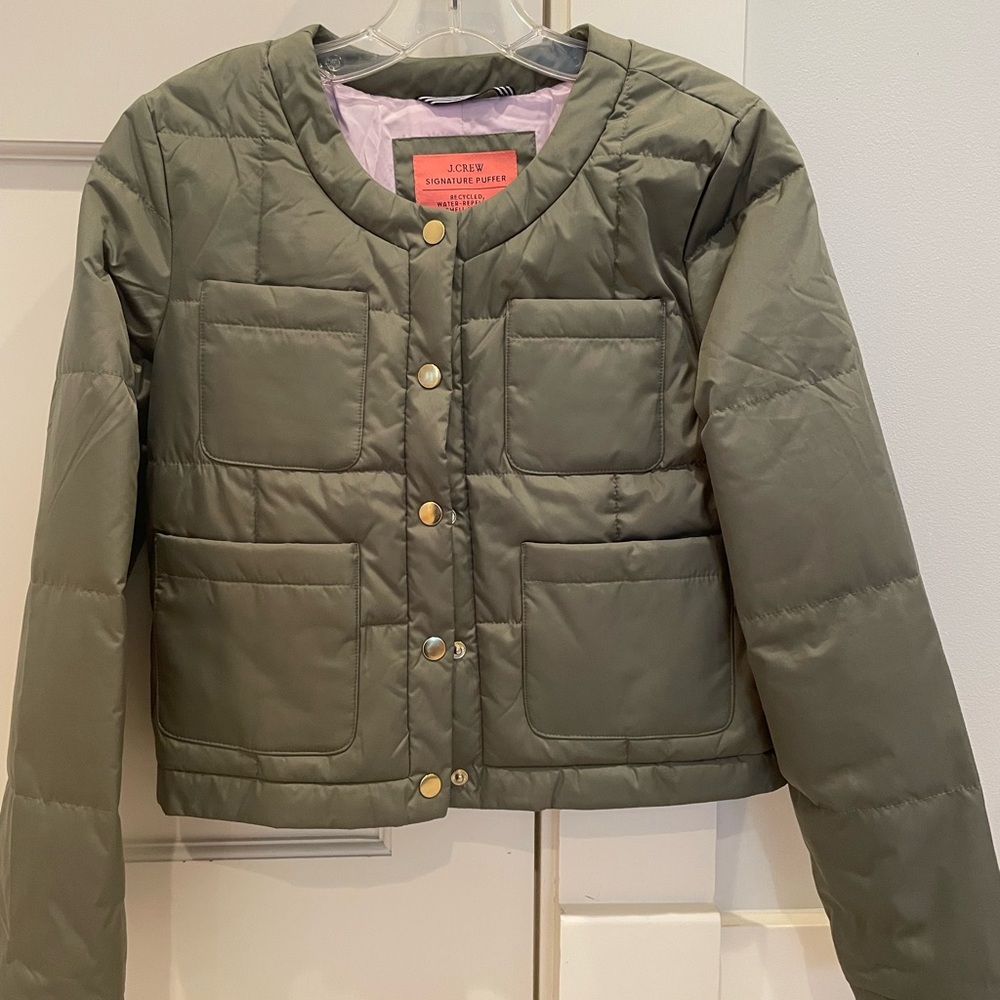 J. Crew Quilted Puffer Puffer Lady Jacket